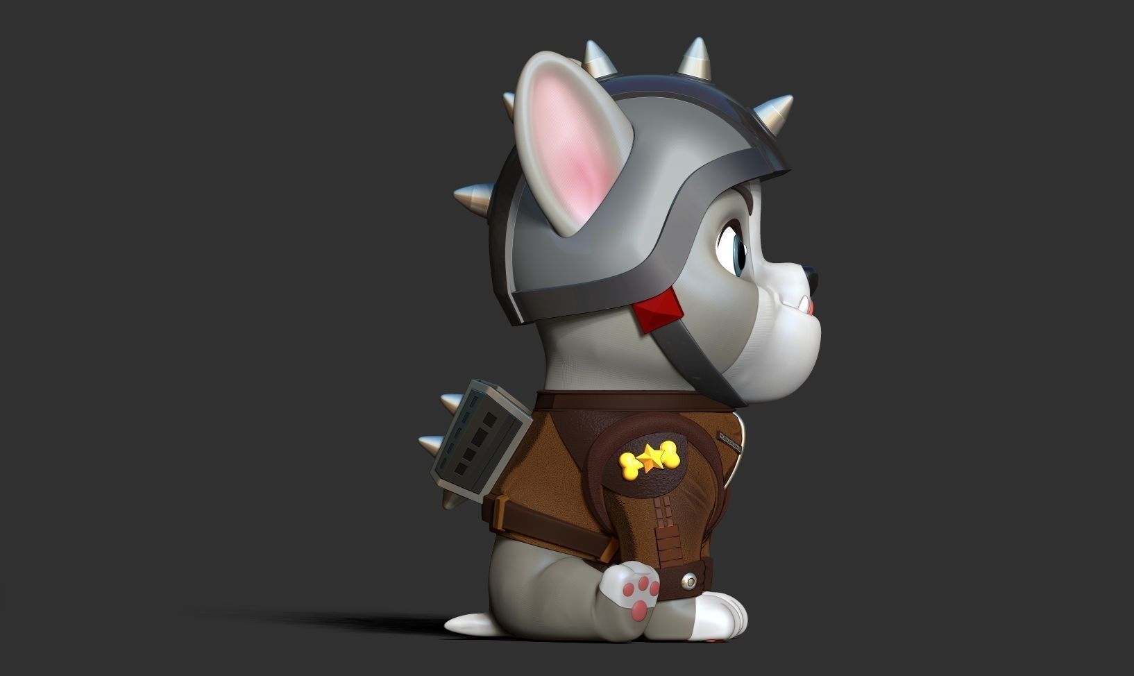Hubcap - Paw Patrol Fanart 3D print model