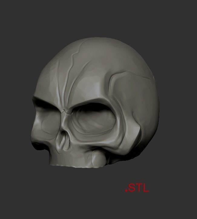 Skeleton Race Low-poly 3D model_31