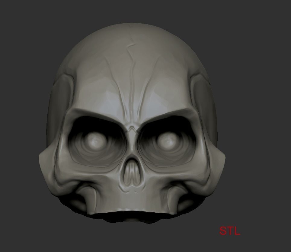 Skeleton Race Low-poly 3D model_30