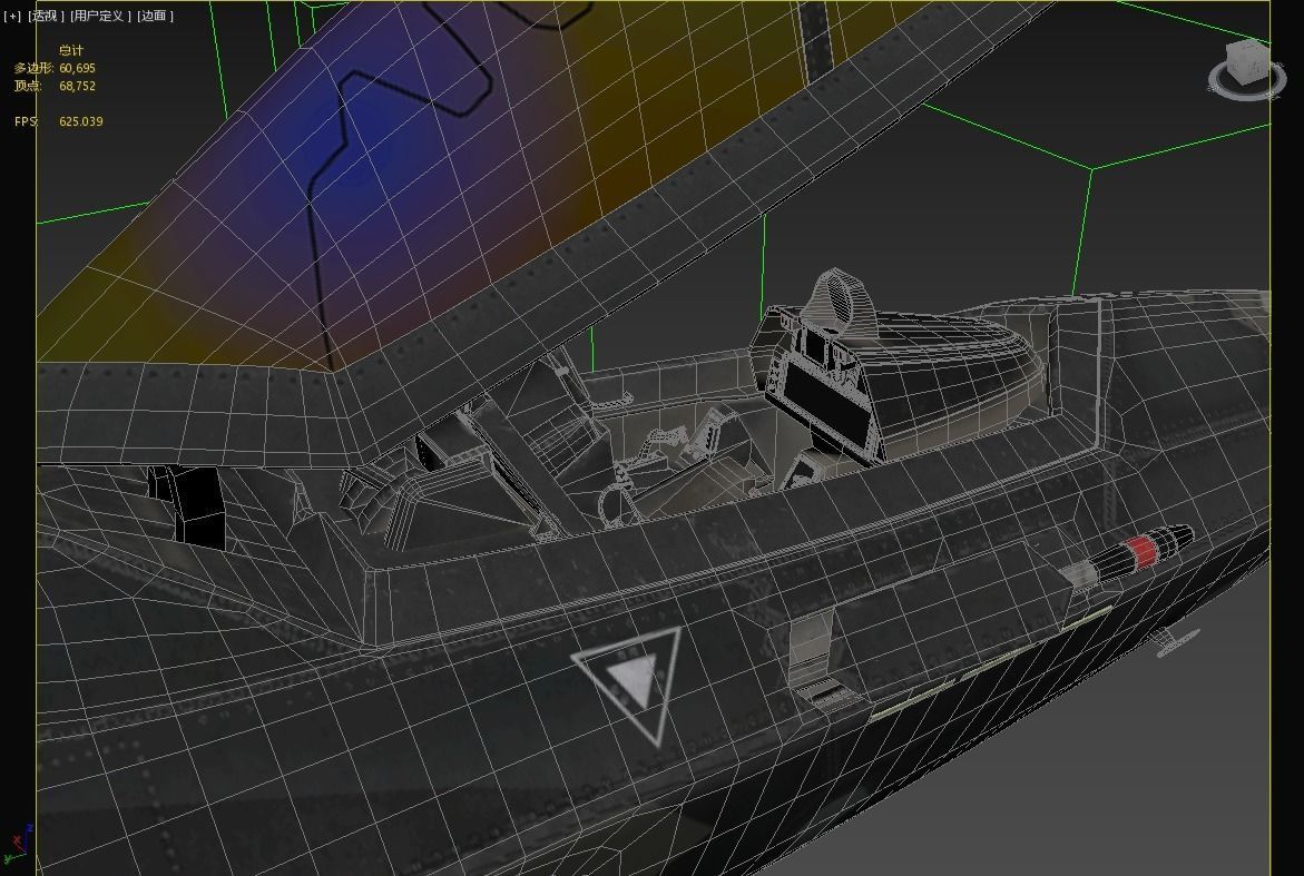 J20 stealth fighter j20 J20 J-20 Jian20 Chengdu Low-poly 3D model_34