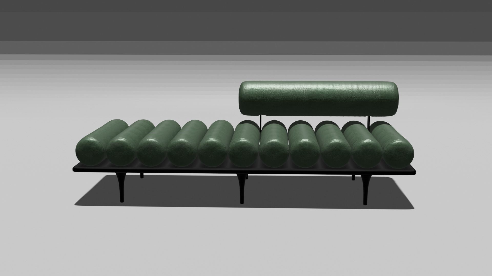 Five to nine daybed 3D model_2
