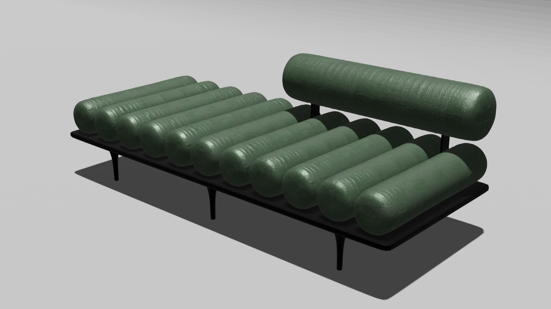 Five to nine daybed 3D model_4