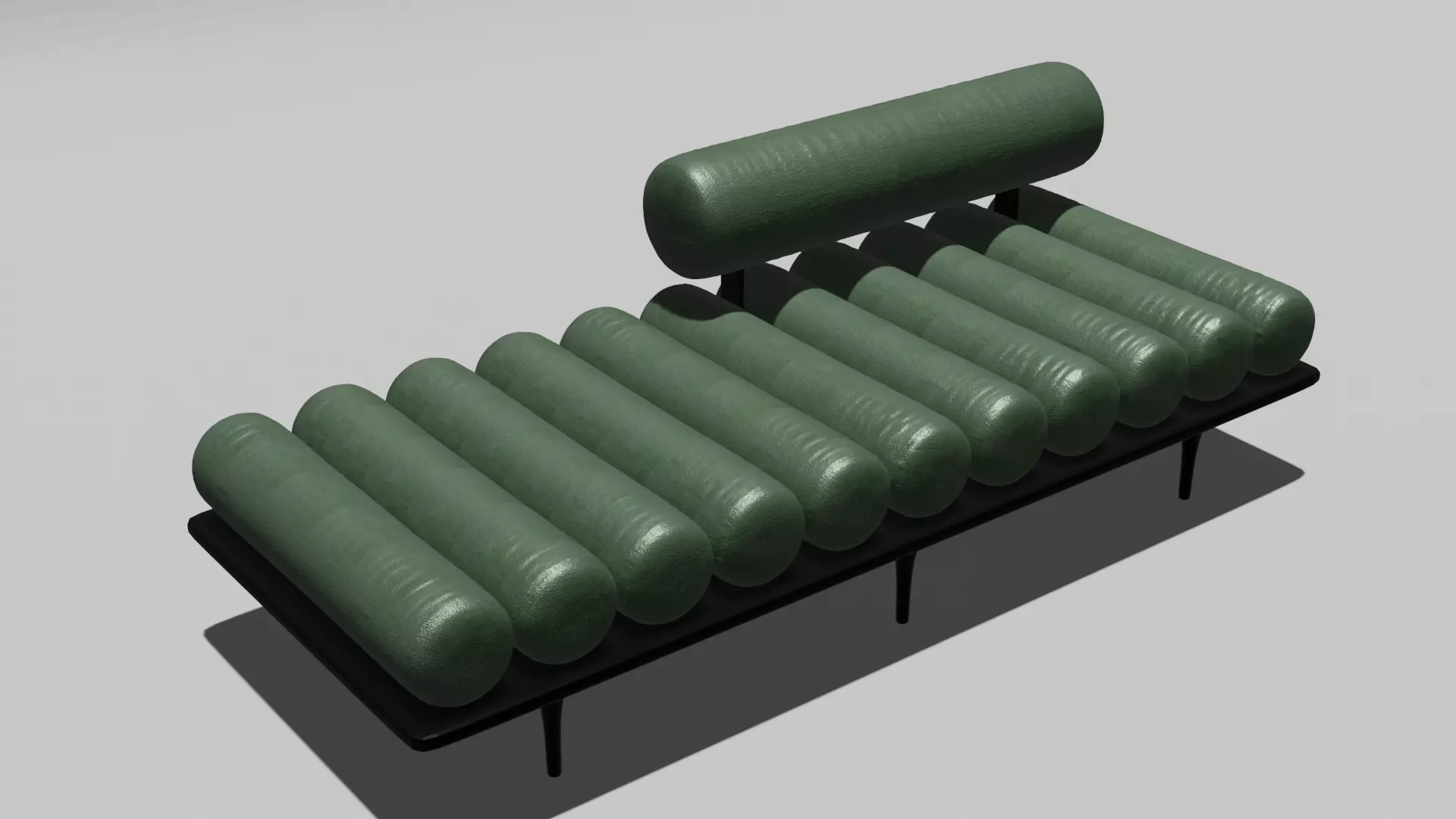 Five to nine daybed 3D model_0