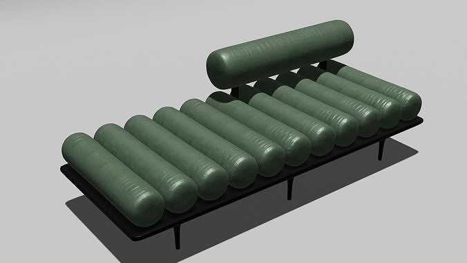 Five to nine daybed 3D model