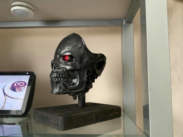 Rev-9 Terminator bust 3D print model_33