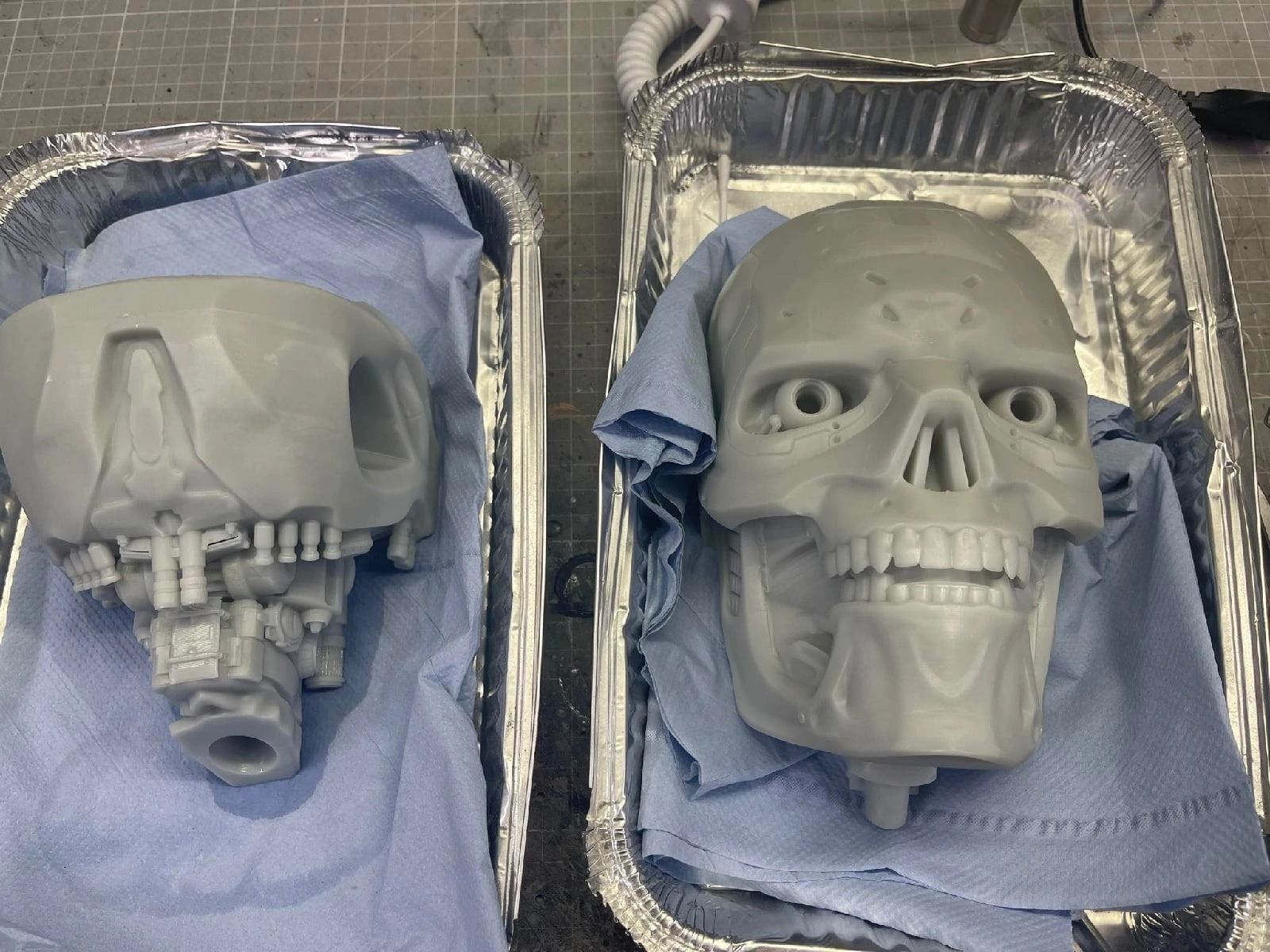 Rev-9 Terminator bust 3D print model_28