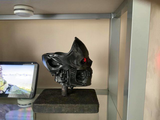 Rev-9 Terminator bust 3D print model_32