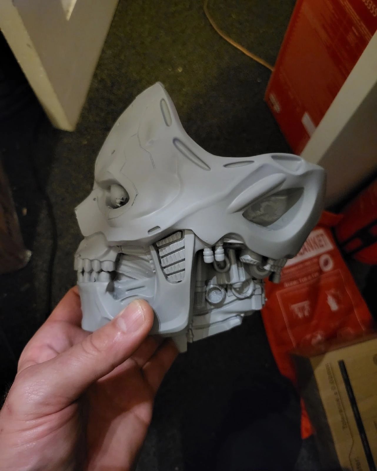 Rev-9 Terminator bust 3D print model_26