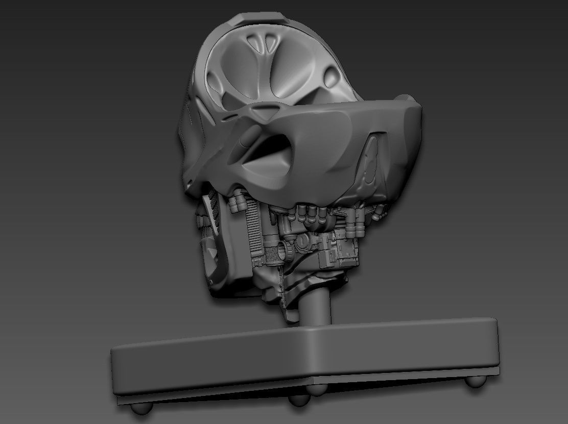 Rev-9 Terminator bust 3D print model_5