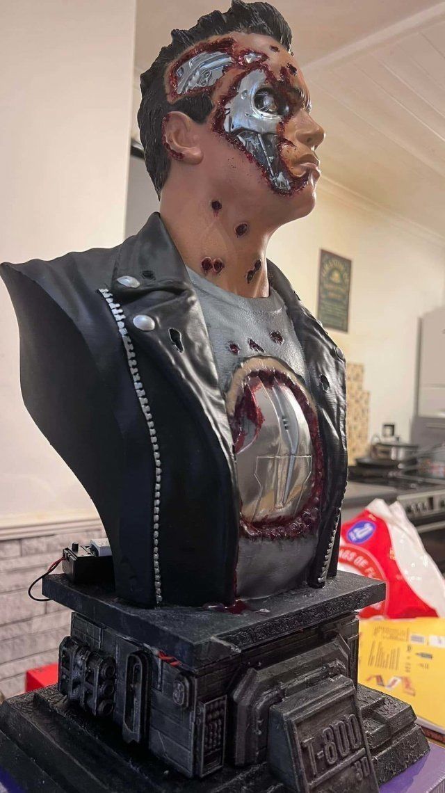 Terminator 2 t-800 3D print model_25