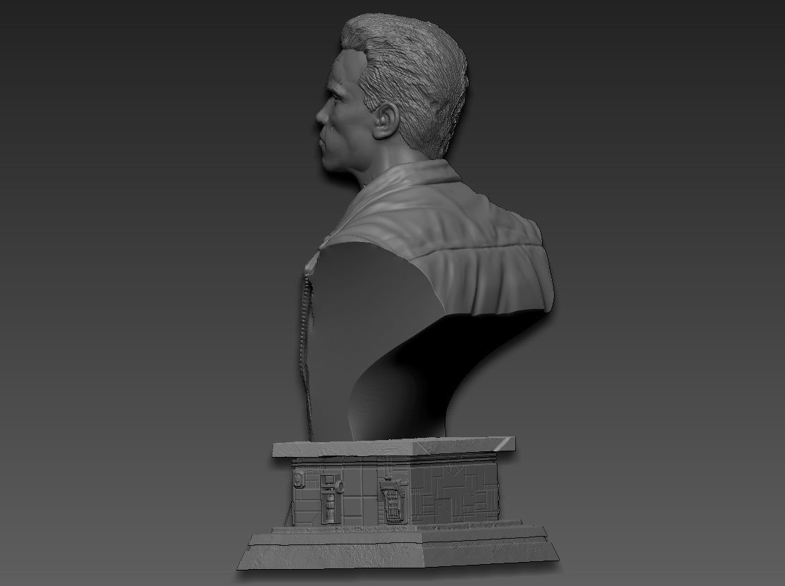 Terminator 2 t-800 3D print model_6