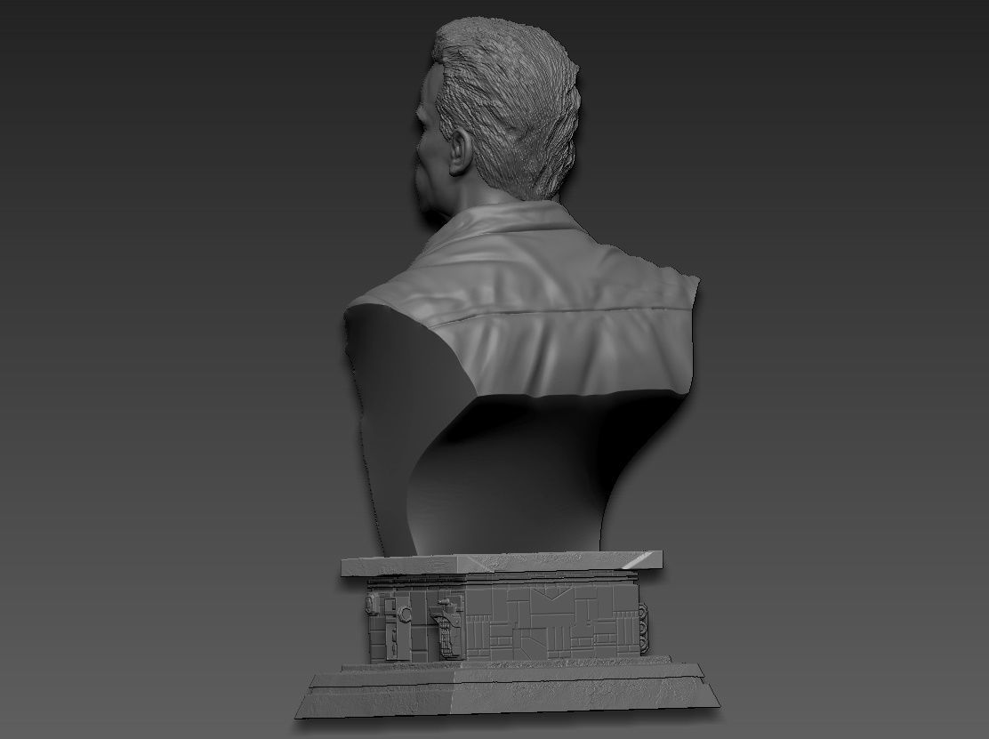 Terminator 2 t-800 3D print model_7