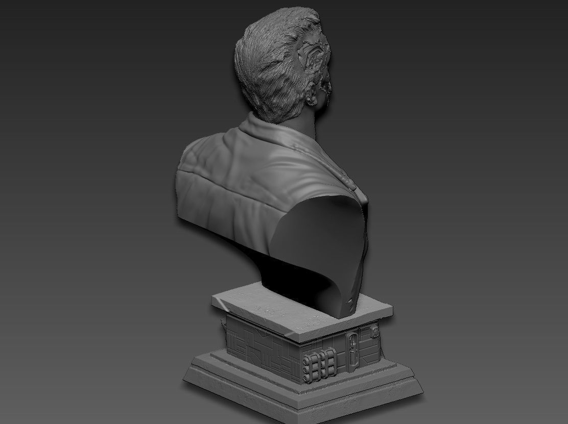 Terminator 2 t-800 3D print model_20