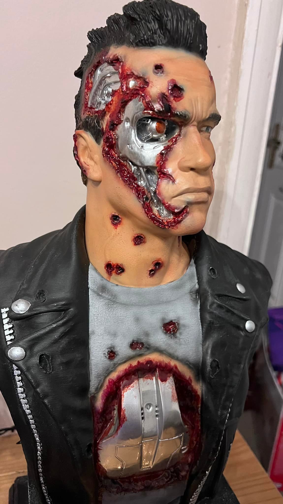 Terminator 2 t-800 3D print model_32