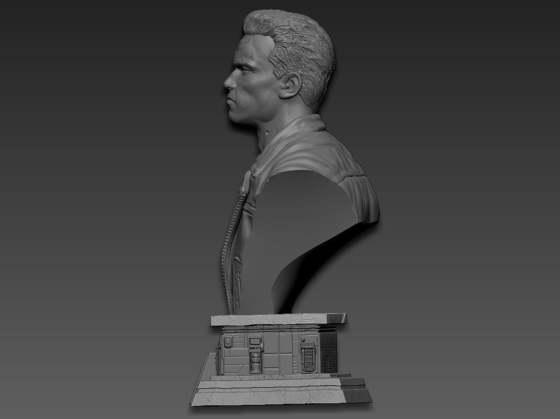 Terminator 2 t-800 3D print model_5