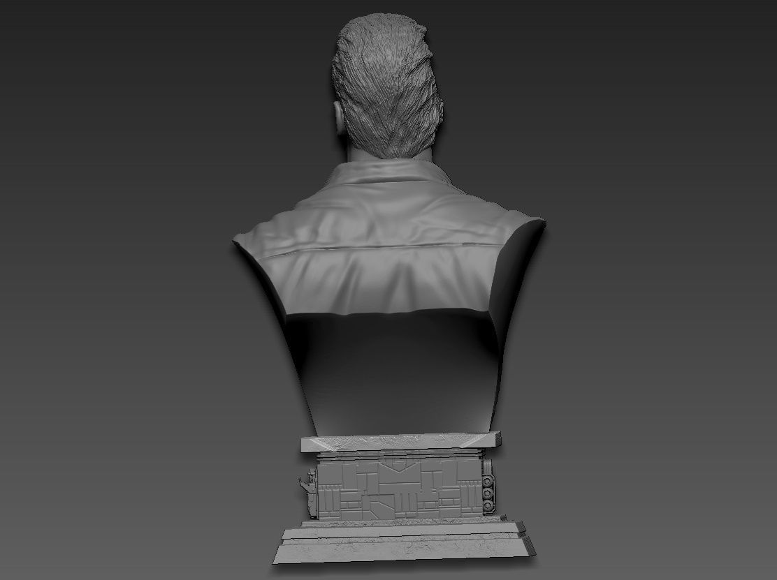 Terminator 2 t-800 3D print model_9