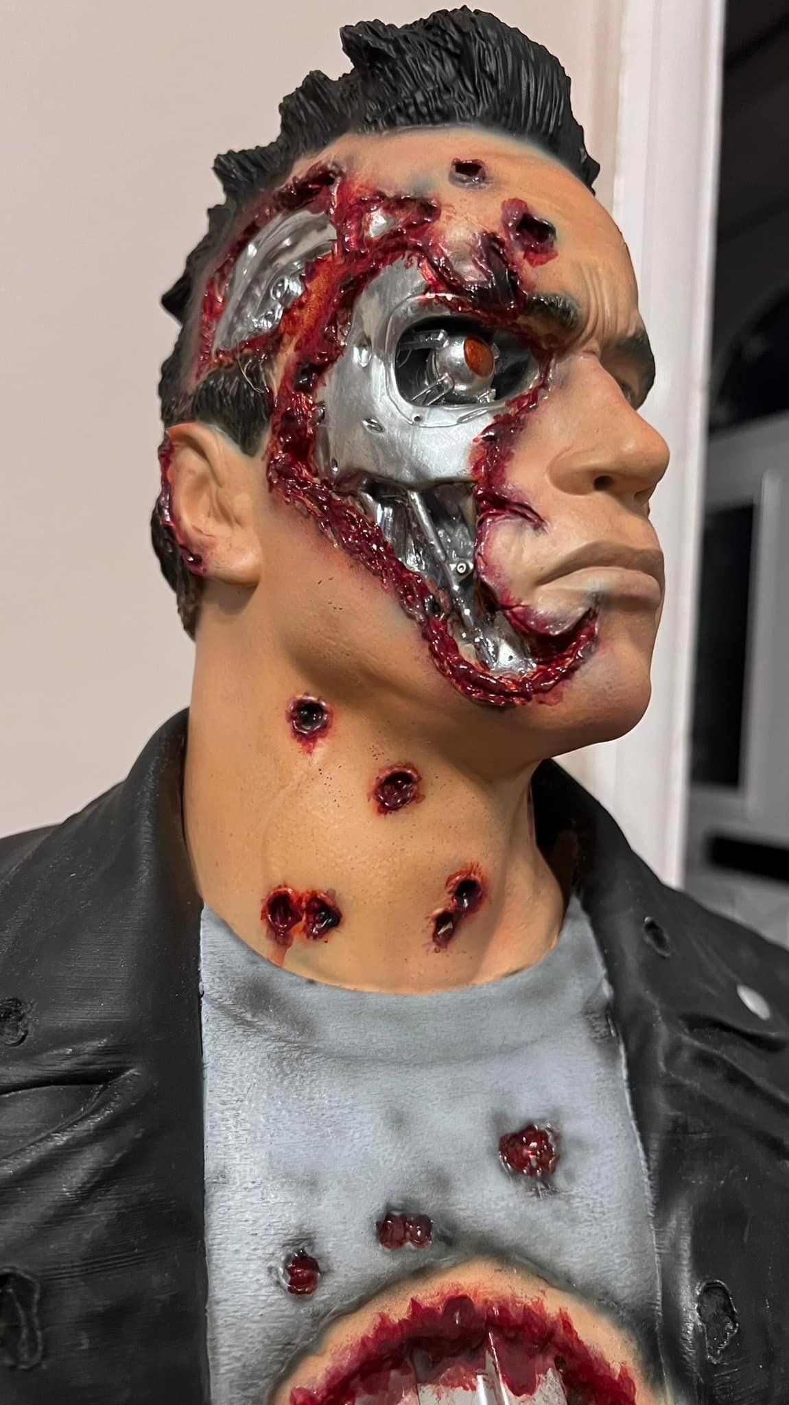 Terminator 2 t-800 3D print model_27