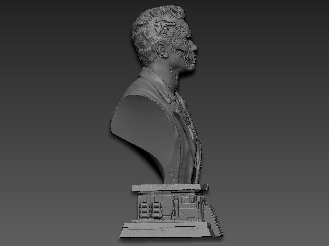 Terminator 2 t-800 3D print model_13