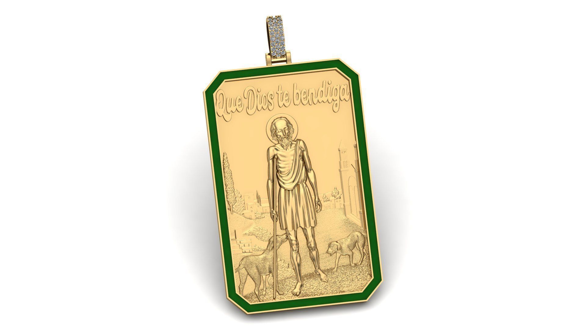 San Lazaro model 3D print model_1