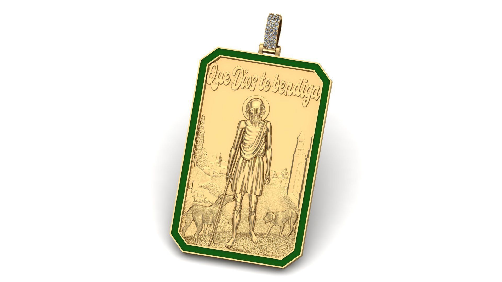 San Lazaro model 3D print model_2