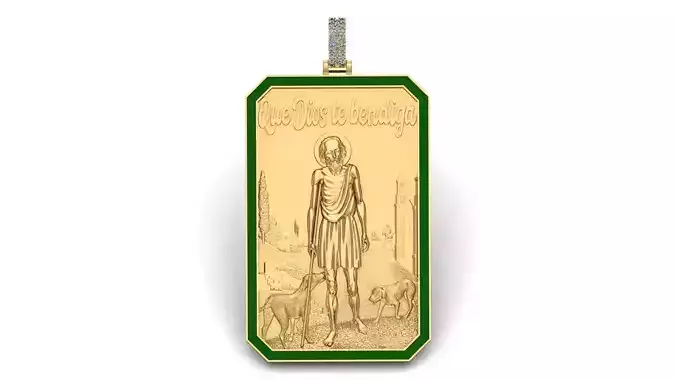 San Lazaro model 3D print model