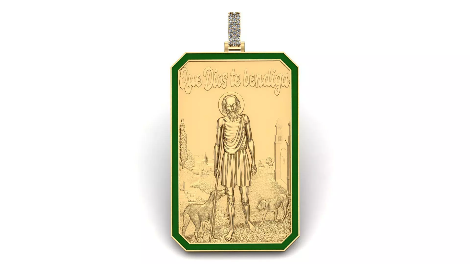 San Lazaro model 3D print model_0