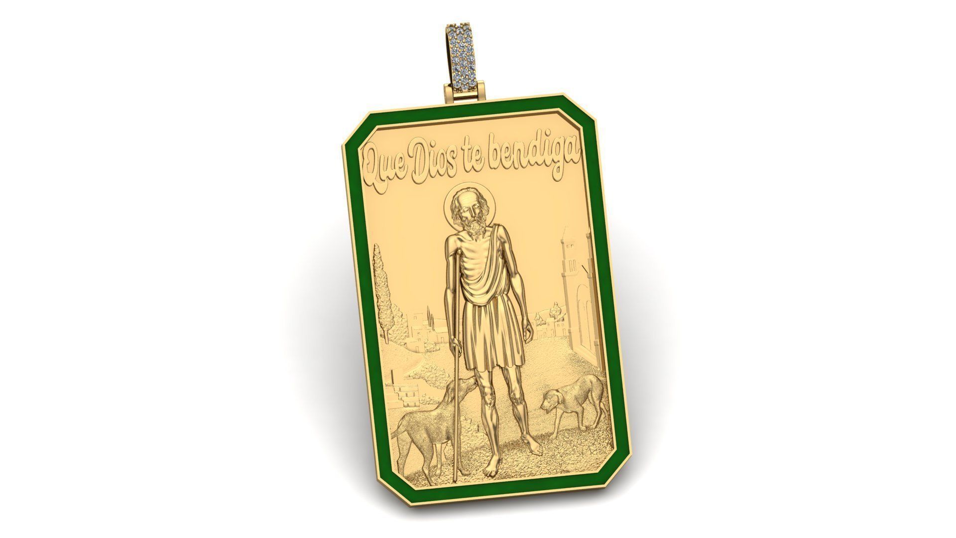 San Lazaro model 3D print model_3