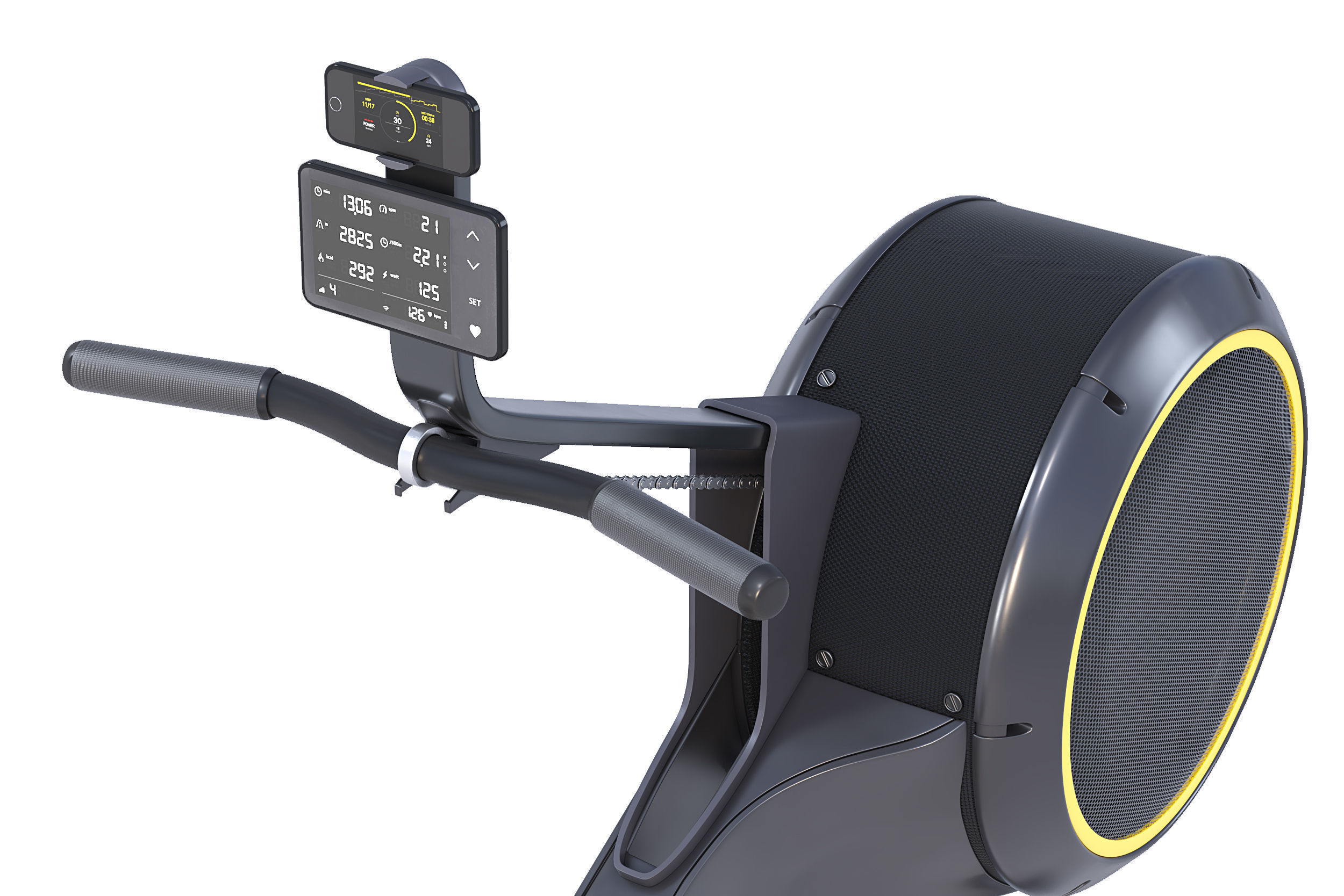 Skillrow machine 3D model_6