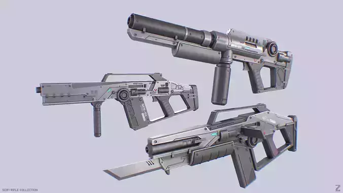 Scifi rifle collection 