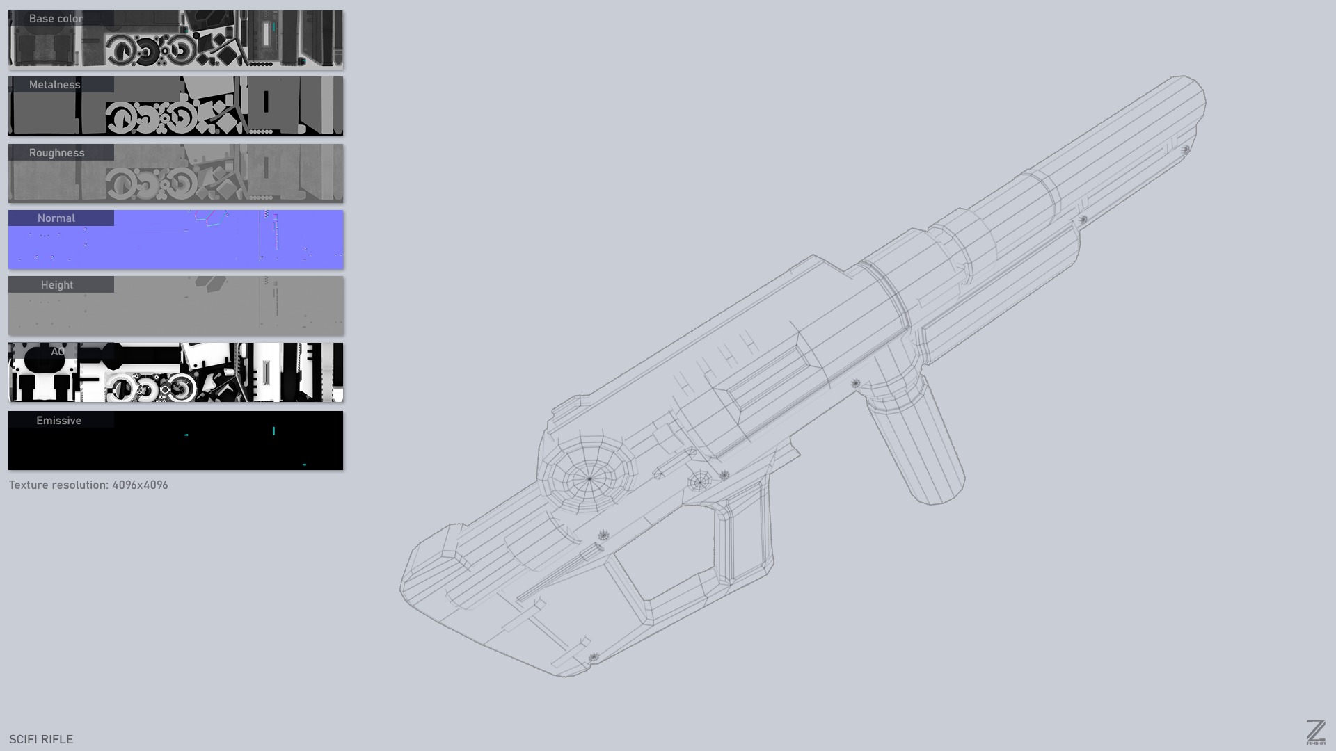 Scifi rifle collection _12