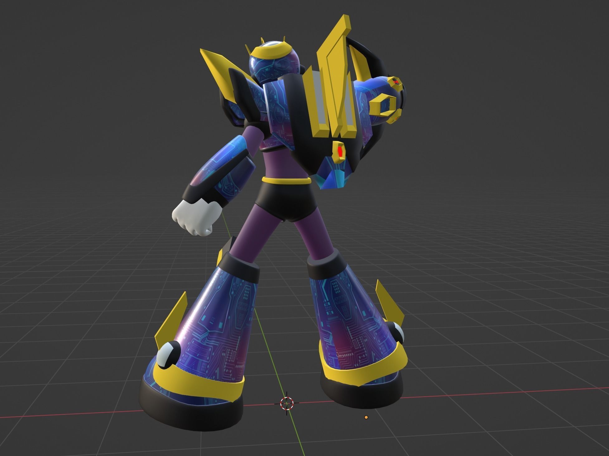 Megaman Ultimate Armor - Mega Man X4 3D model_6