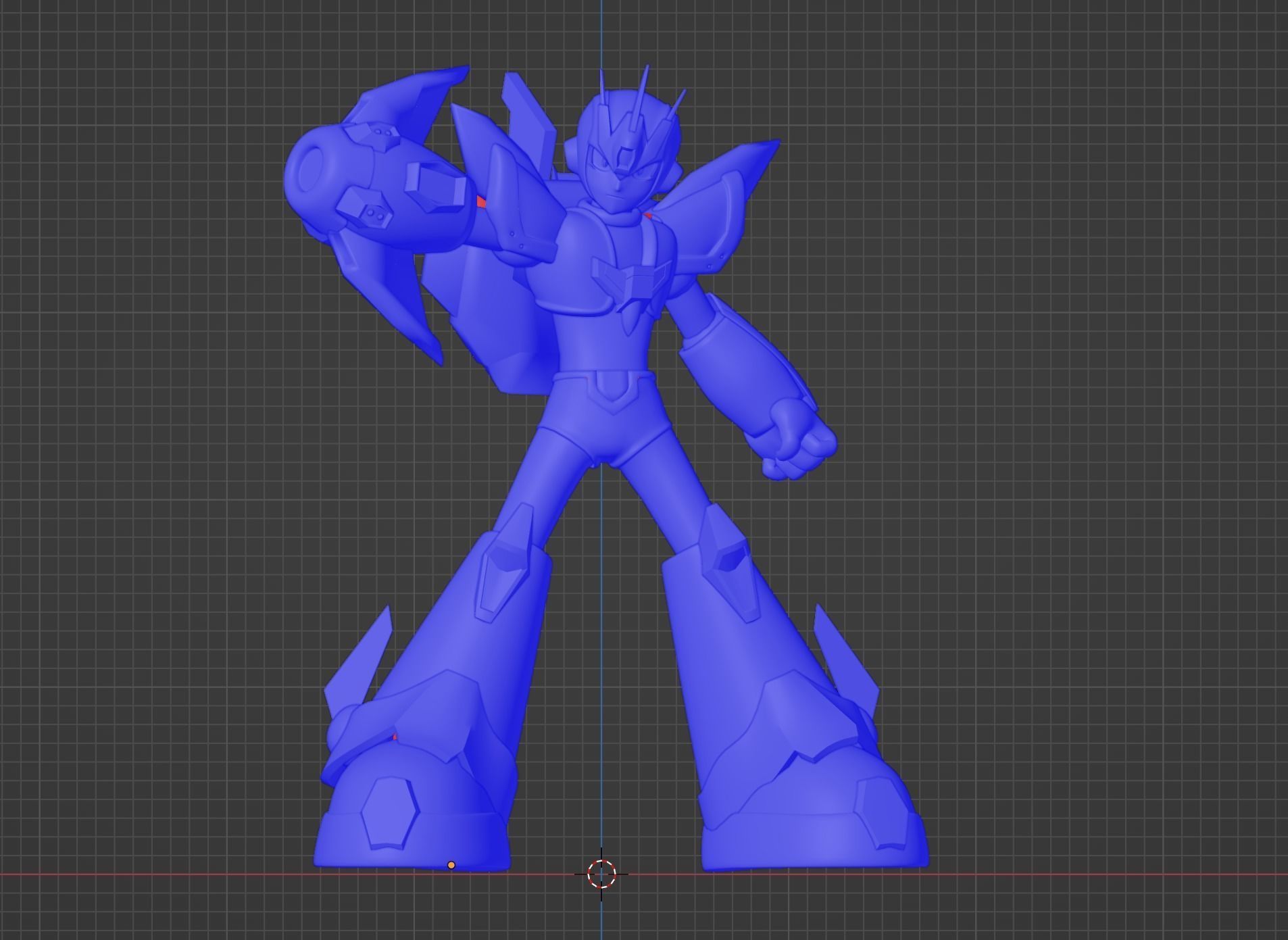 Megaman Ultimate Armor - Mega Man X4 3D model_16