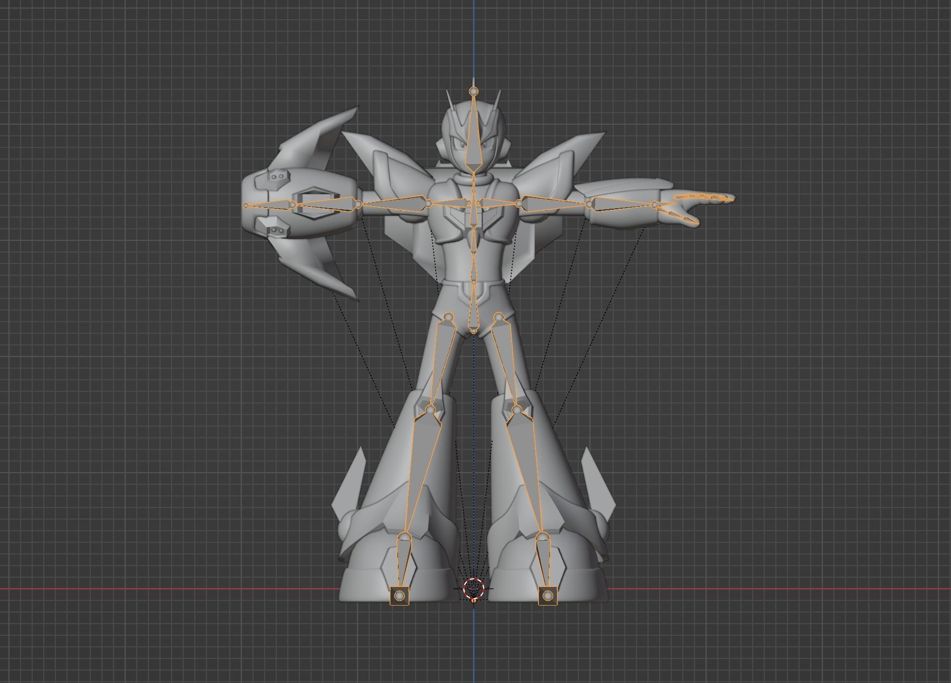 Megaman Ultimate Armor - Mega Man X4 3D model_15