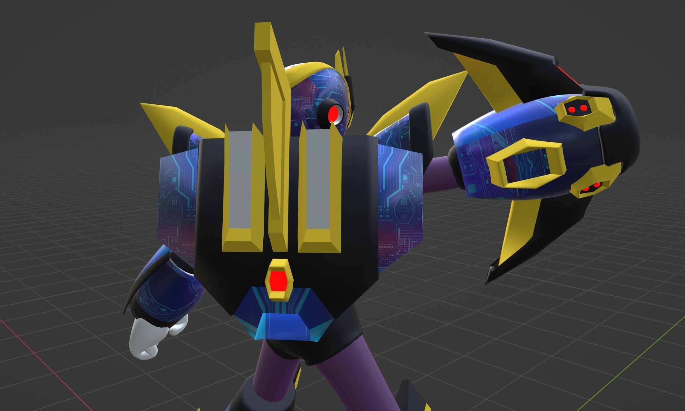 Megaman Ultimate Armor - Mega Man X4 3D model_9