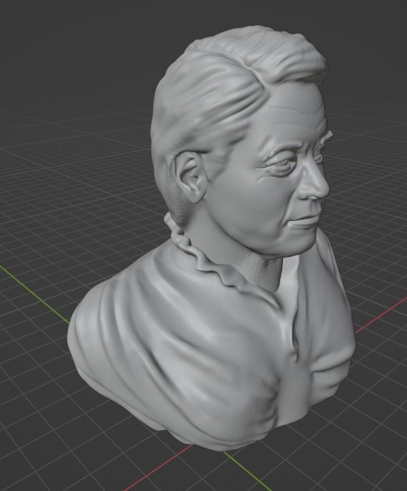 Kathy Bates 3D print model_9