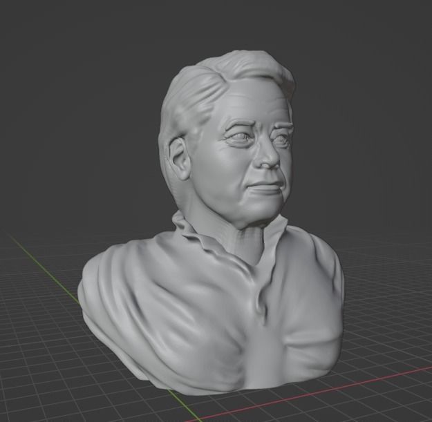 Kathy Bates 3D print model_14