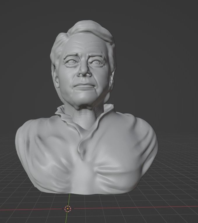Kathy Bates 3D print model_1
