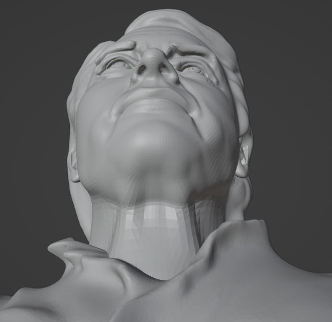 Kathy Bates 3D print model_4