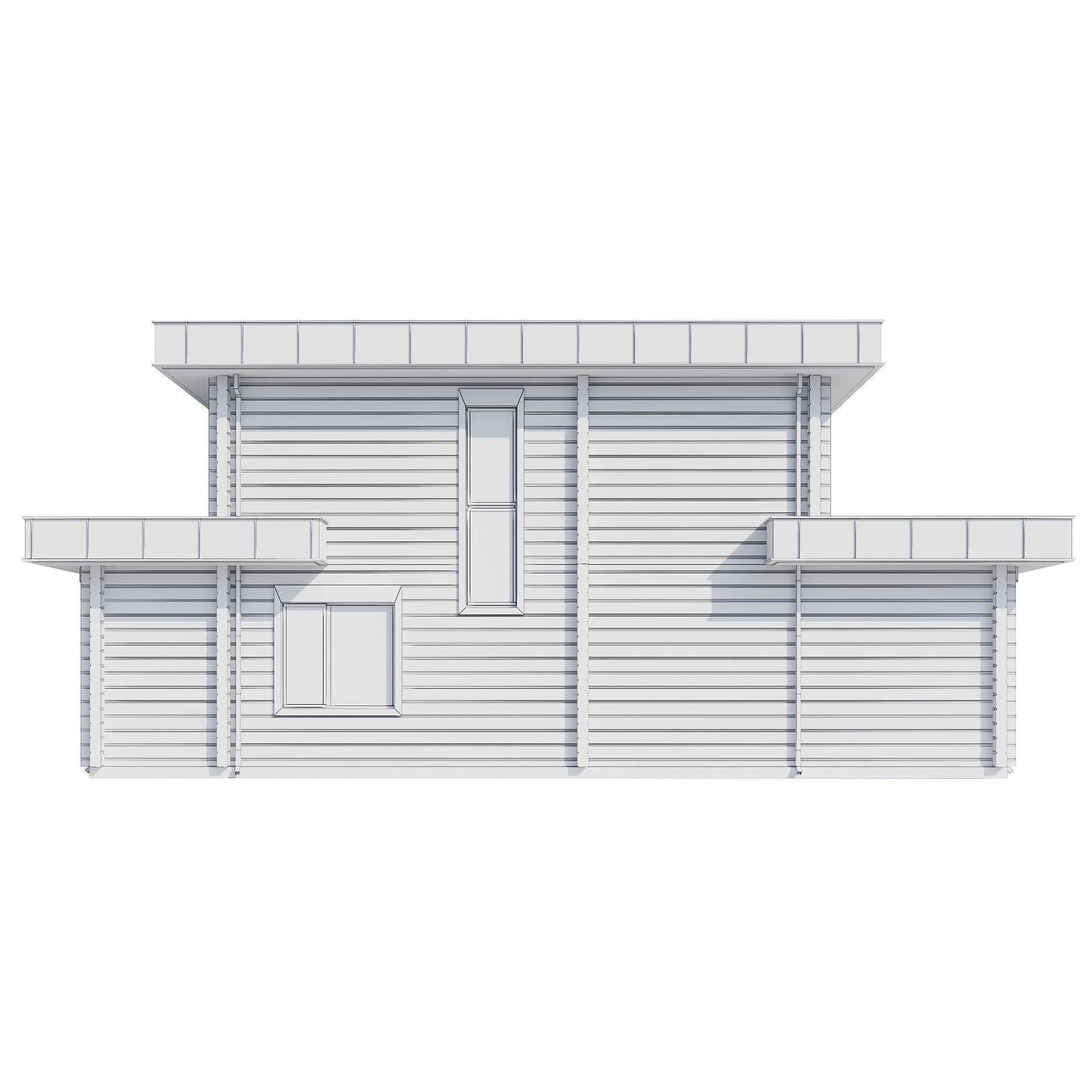 Modern house v61 3D model_22