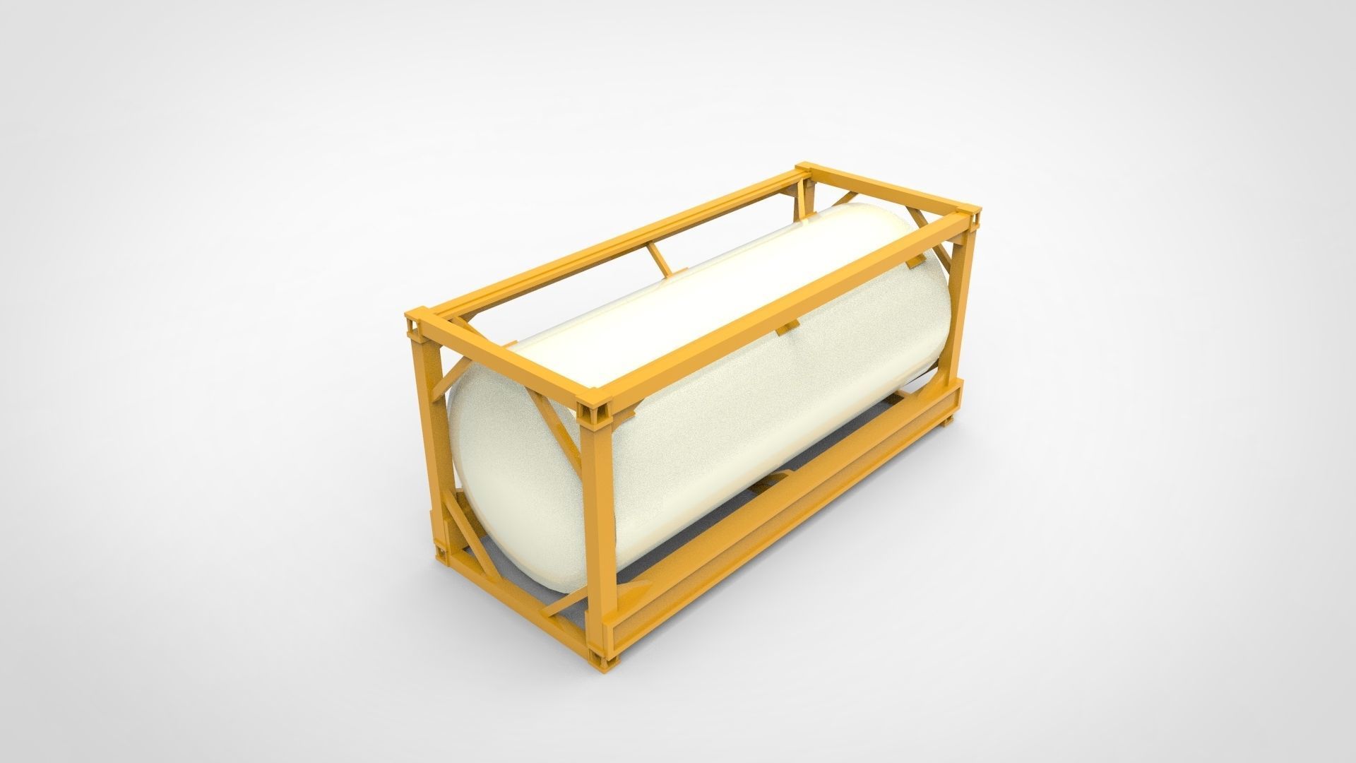 Tank Container Ship 3D print model_2