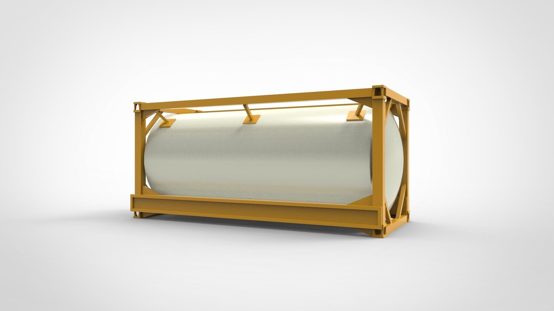 Tank Container Ship 3D print model_1