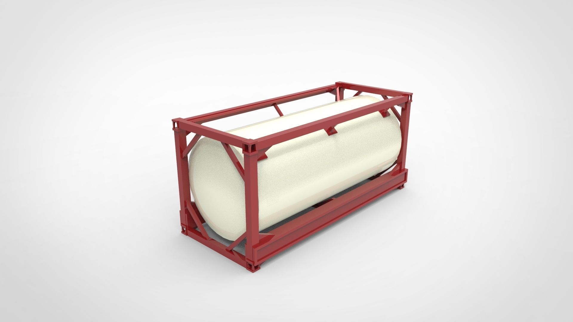 Tank Container Ship 3D print model_1