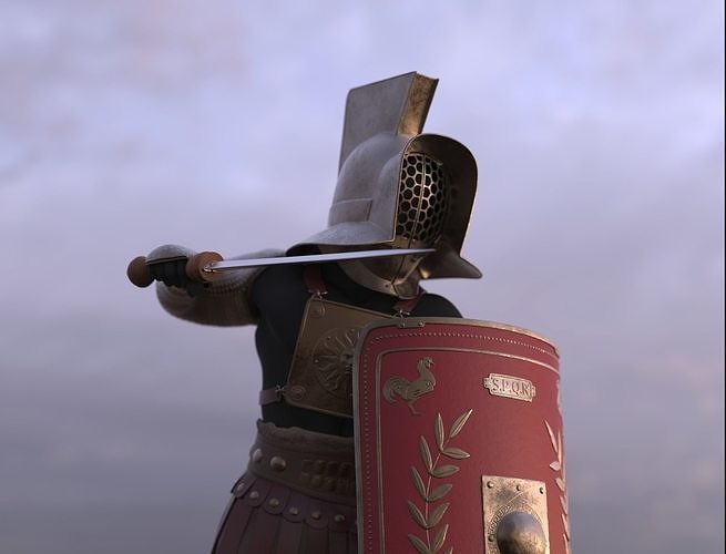 Murmillo II 3D model