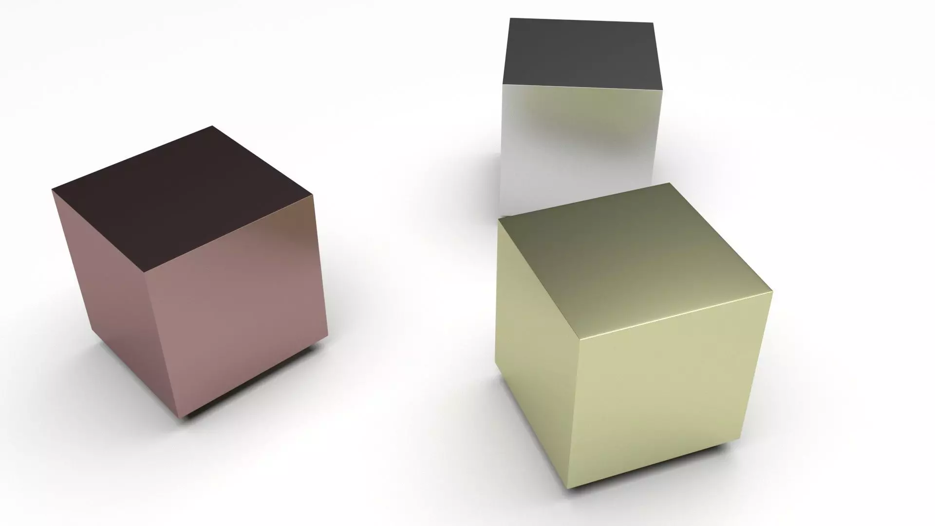 3D Print Ready Metal Cubes 3D print model_0