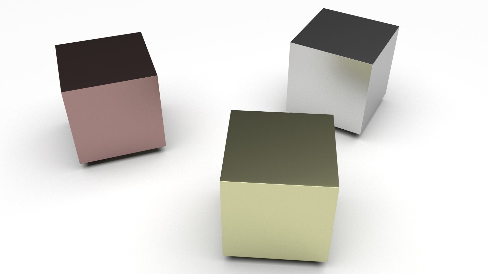 3D Print Ready Metal Cubes 3D print model_5