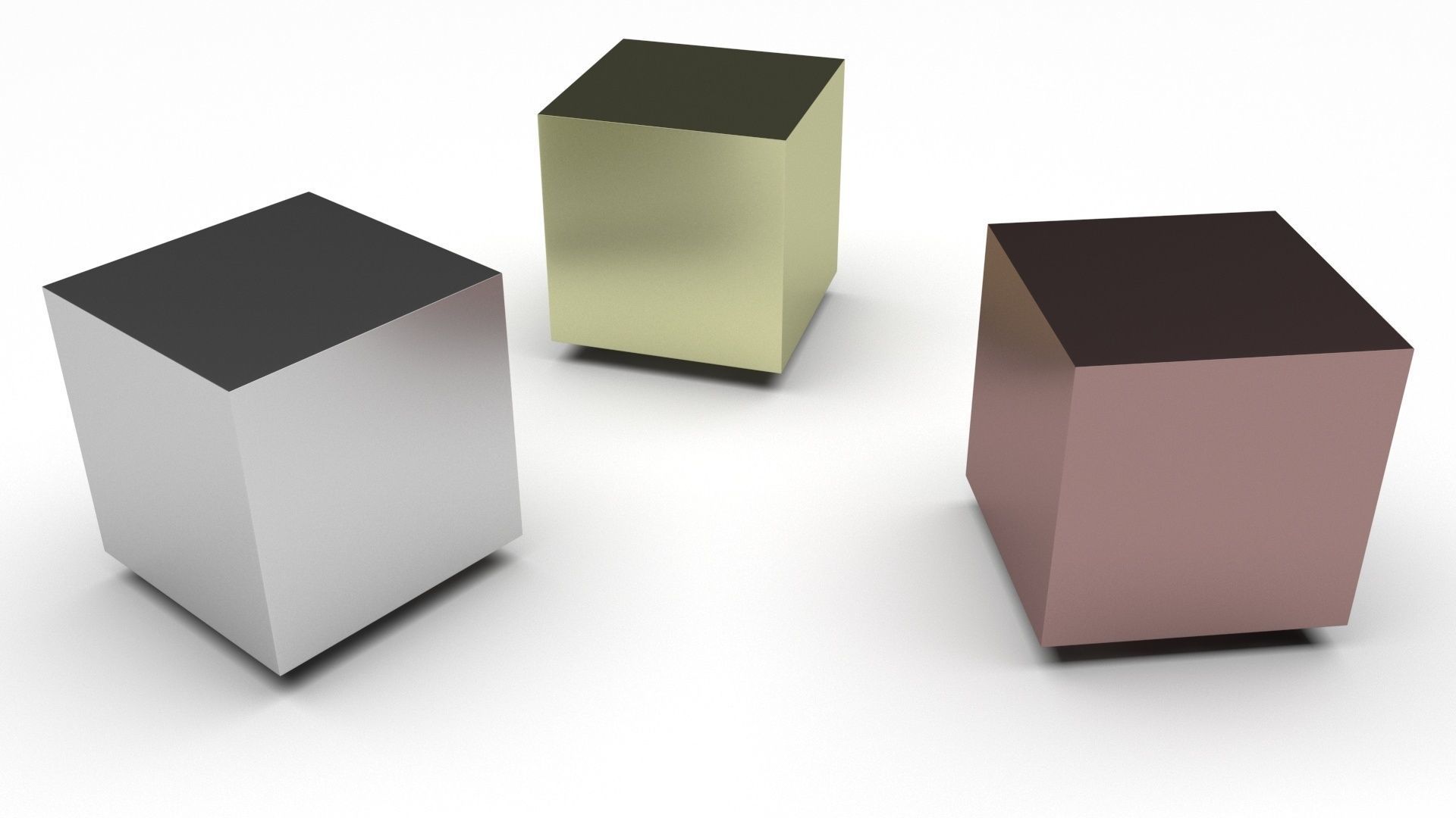 3D Print Ready Metal Cubes 3D print model_2