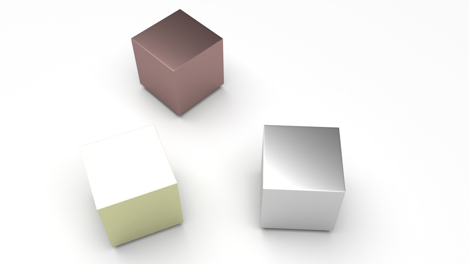 3D Print Ready Metal Cubes 3D print model_1