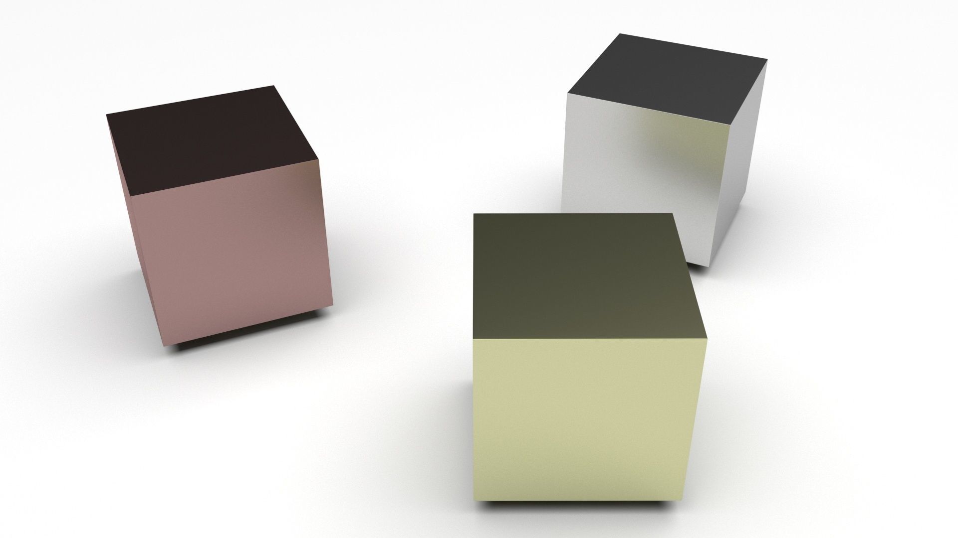 3D Print Ready Metal Cubes 3D print model_4