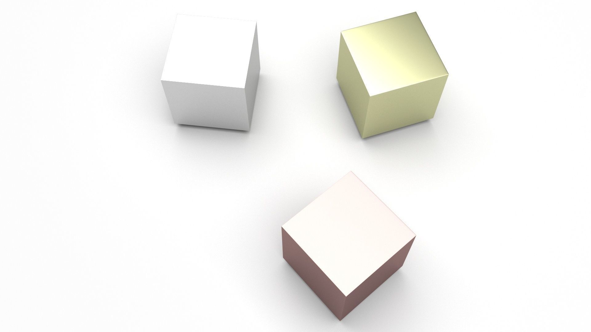 3D Print Ready Metal Cubes 3D print model_3