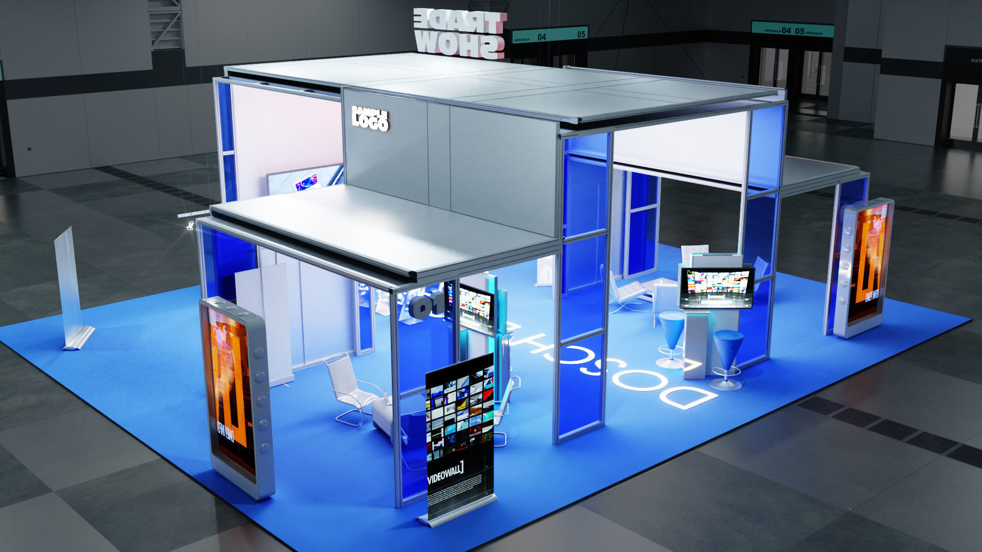 DOSCH 3D - Trade Show Exhibition V2 3D model_42